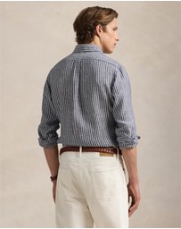 Polo Ralph Lauren - Custom Fit Striped Linen Shirt