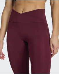 adidas Performance - 3 Stripes Studio All Me 7/8 X-Over Leggings Womens