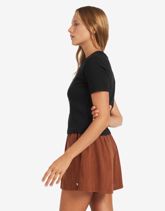 Roxy - Womens Place To Elastic Waist Shorts