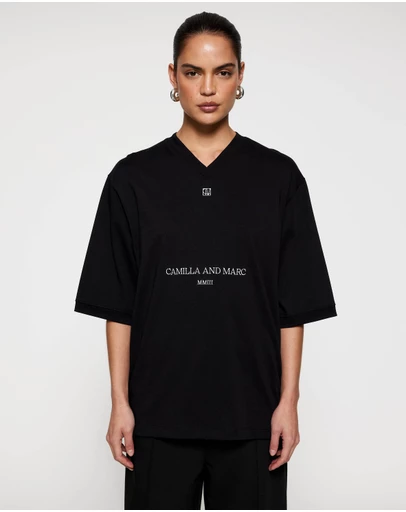 C&M CAMILLA AND MARC - Larissa Logo Tee