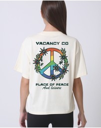 Vacancy Co - Peace & Leisure Tee