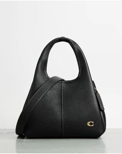 Coach - Polished Pebble Leather Lana Shoulder Bag 23