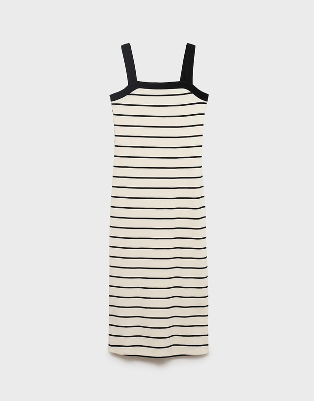 M.N.G - Tena Striped Midi Dress
