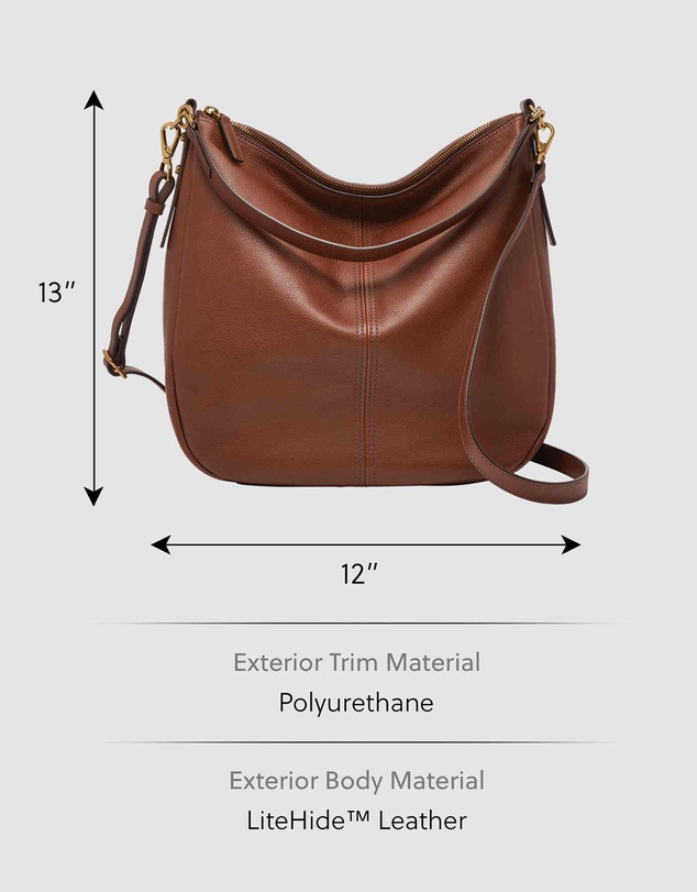 Fossil - Jolie Brown Hobo Bag