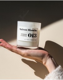 Maison Blanche - 013 Espresso & Almond - Large Candle