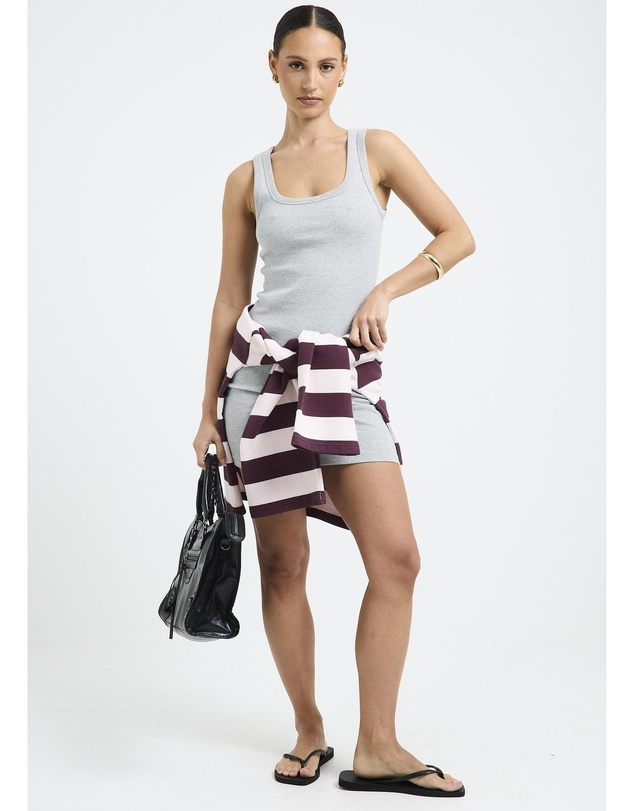 General Pants Co. Basics - Super Scoop Classic Mini Dress