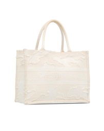 Pre-Loved by Azura Reborn - Pre-Loved dior Dior Book Tote Bag in Beige Canvas