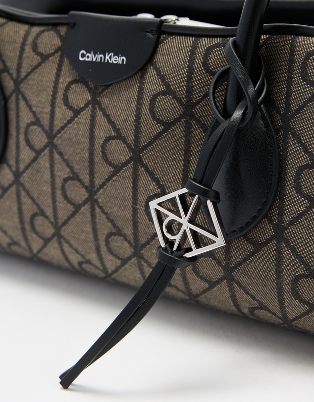 Calvin Klein - Emblem Trio Jacquard Shoulder Bag
