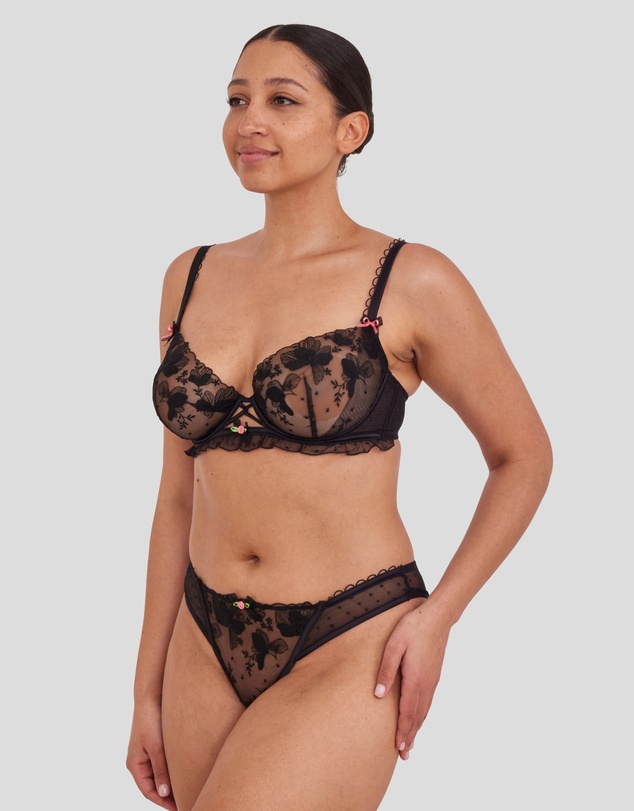 Bras N Things - Enchanted Desdemona Bra - Black