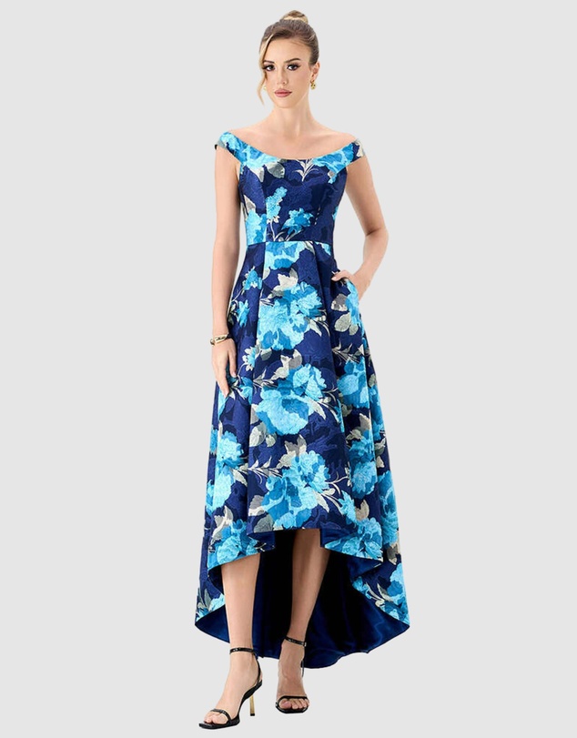 Bariano - Adiba Cap Sleeve Midaxi
