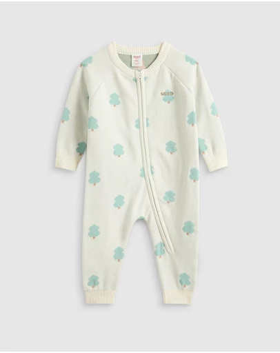 Seed Heritage - Jacquard Knit Jumpsuit