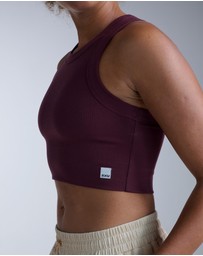 2XU - Fluid Tencel Ribbed Crop Tank