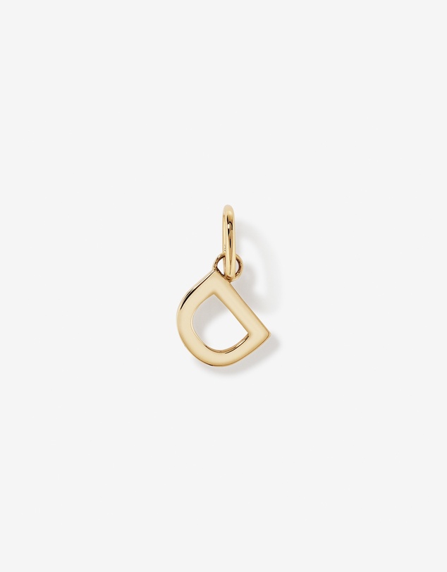 Michael Hill - Letter D Initial Pendant in 10kt Yellow Gold