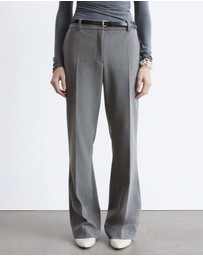 & Other Stories - Flared Press-Crease Trousers