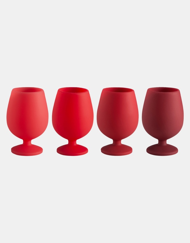 porter green - stemm | silicone unbreakable wine glasses