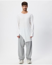 Surrounded By Ghosts - Neobite Asymmetrical Tail Long Sleeve T-Shirt