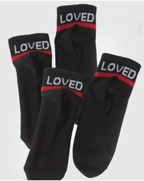 High Heel Jungle - Loved Sock - Twin Pack