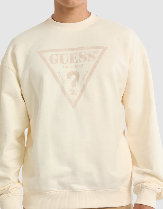 GUESS Originals - GUESS Originals Vintage Triangle Crewneck Sweatshirt