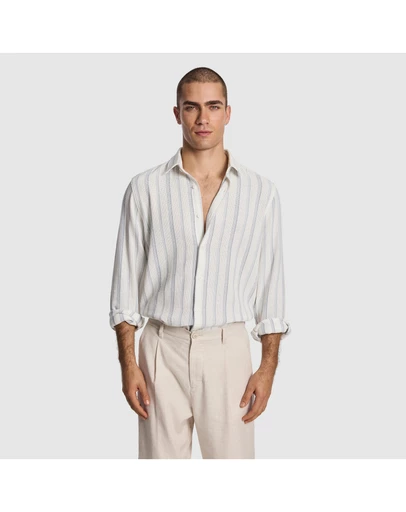 yd. - Vega Relaxed Stripe Shirt