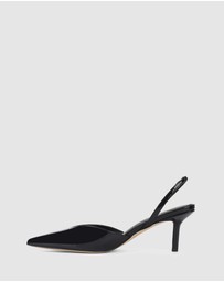 Siren - Yoco Slingback Kitten Heels