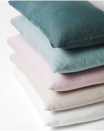 Aura Home - Emile Linen Standard Pillowcase