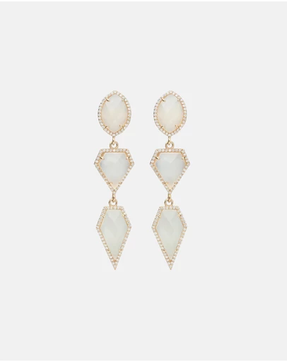Stephanie Browne - Opal Earrings