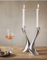 Georg Jensen - Cobra Candleholder, 2 Pcs