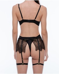 One Empire - Alida Black Lace Lingerie Set