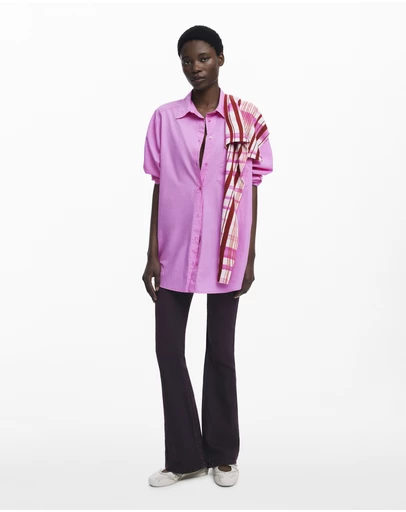 Desigual - Oversized comic strip shirt