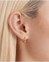 MIMCO - Purete Charm Hoop Earrings