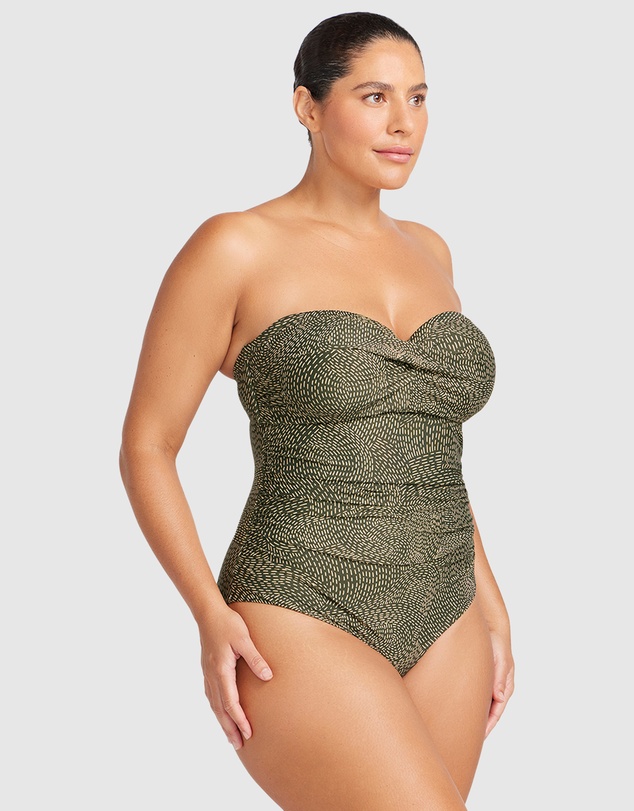 Artesands - Onda Perspective Botticelli Bandeau D/DD Underwire One Piece