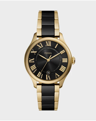 Fossil - Gilmore Gold Tone Analogue Watch