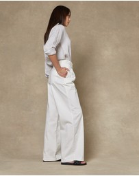 DRICOPER DENIM - Maya Ivory Wide Leg Pants