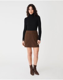 Forcast - Ginny Ribbed Turtleneck Knit