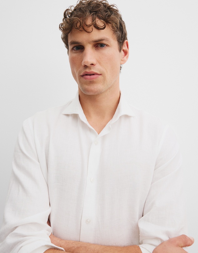 Country Road - Tailored Fit Organically Grown Linen Shirt