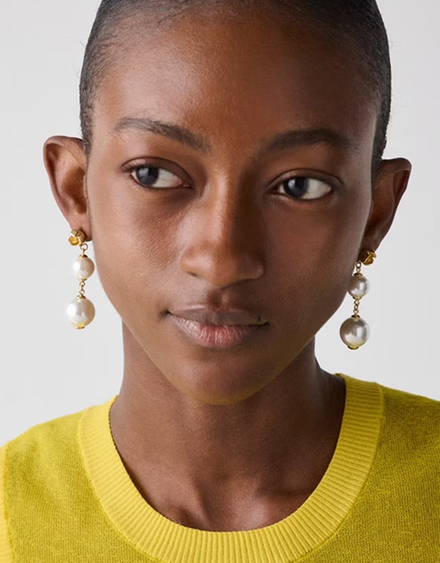 Kate Spade - Golden Bloom Linear Earrings