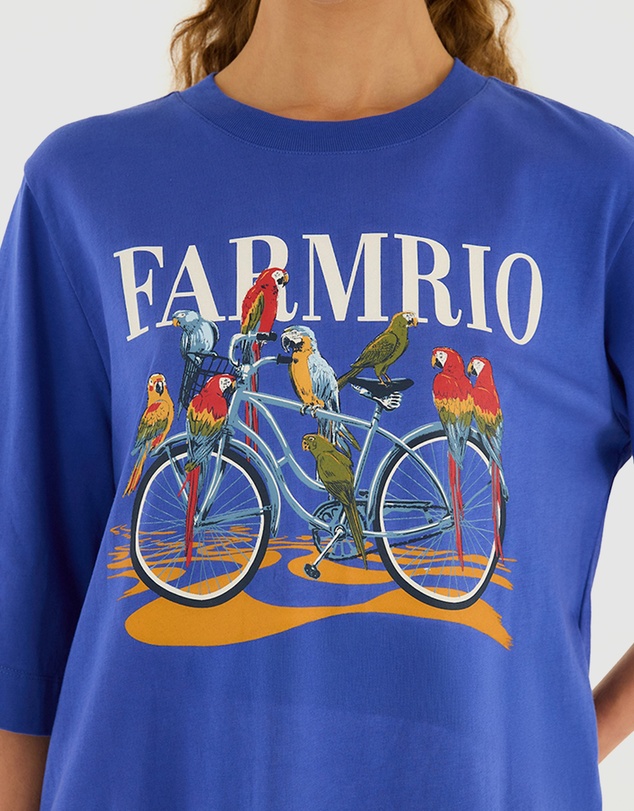 Farm Rio - Bike Birds Box T-Shirt