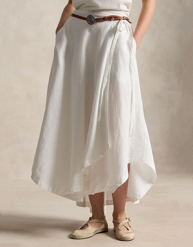 Polo Ralph Lauren - Linen Wrap Skirt