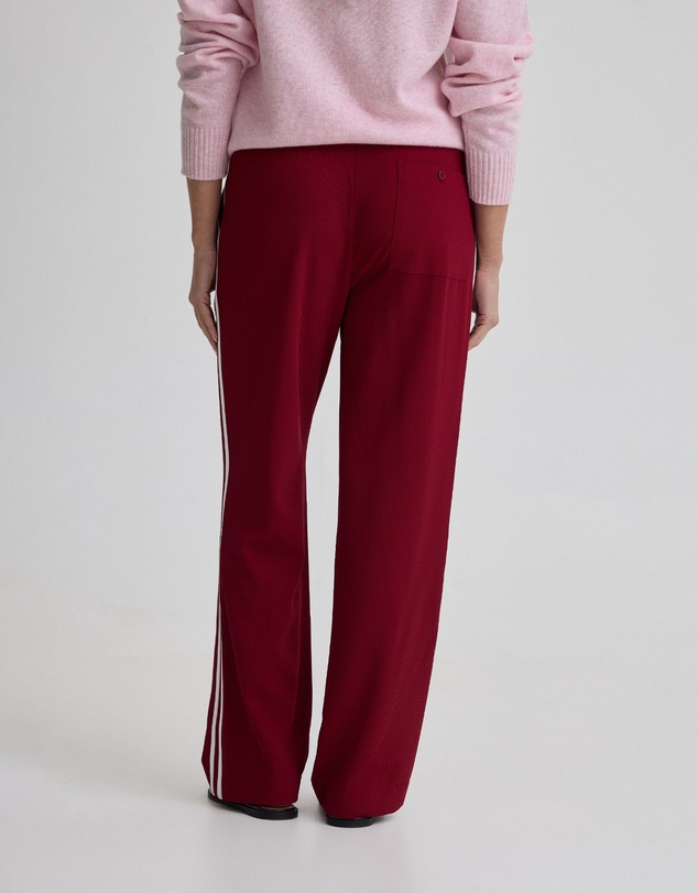 Oxford - Violet Contrast Stripe Pants