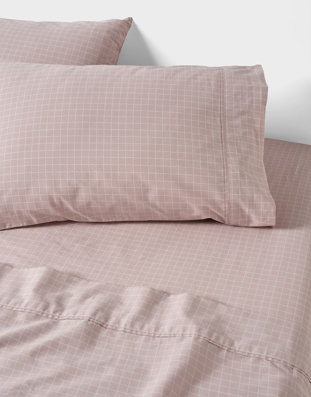 Linen House - Volley Check Sheet Set