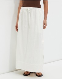 Calli - Lyauna Drawstring Column Skirt