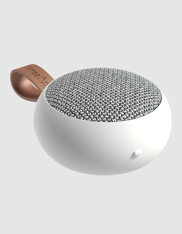 Kreafunk - Kreafunk Ago 2 Fabric Bluetooth Speaker - White