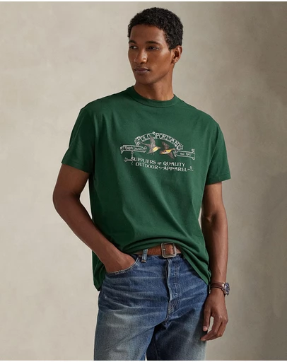 Polo Ralph Lauren - Classic Fit Polo Sportsman T-Shirt - ICONIC EXCLUSIVE