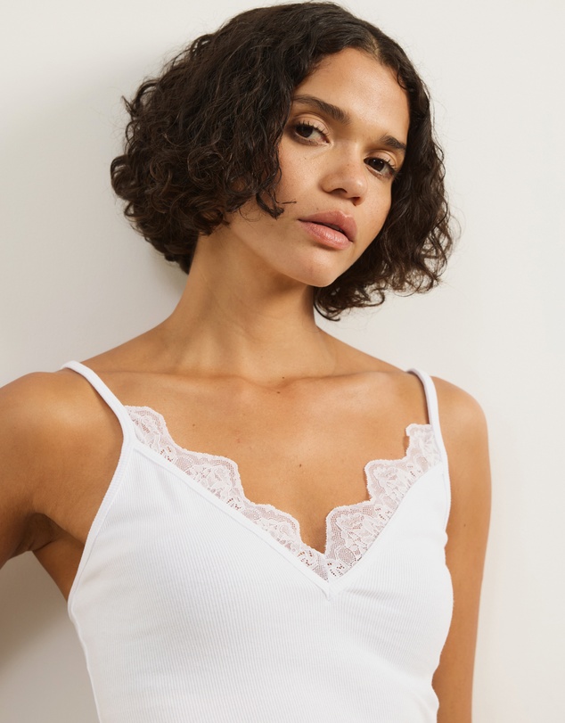 Atmos&Here - Sienna Jersey Lace Cami