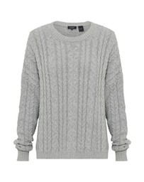 Oxford - Evie Cable Knit Crew Neck
