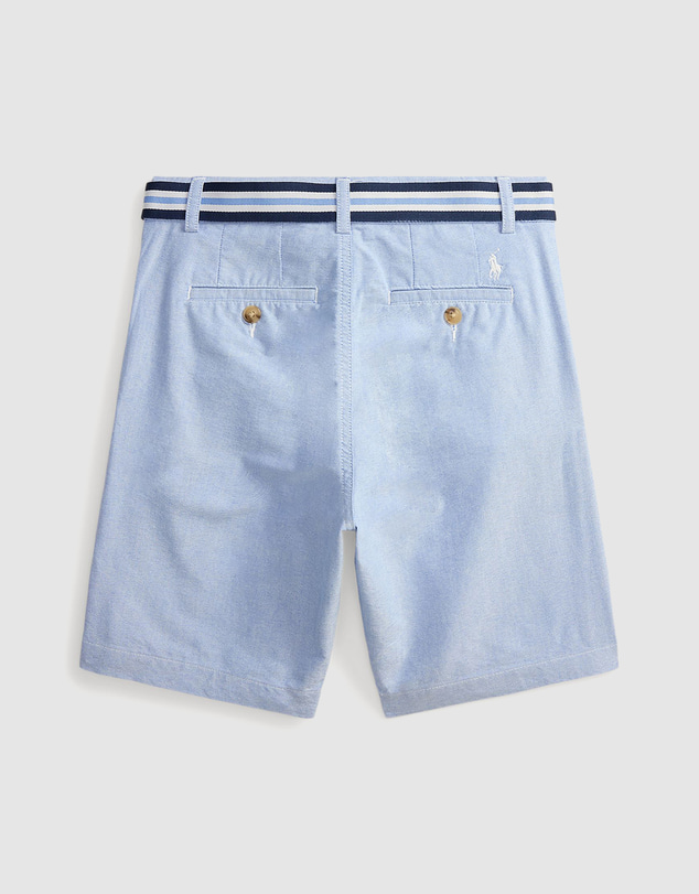 Polo Ralph Lauren - Belted Cotton Oxford Shorts - Teens