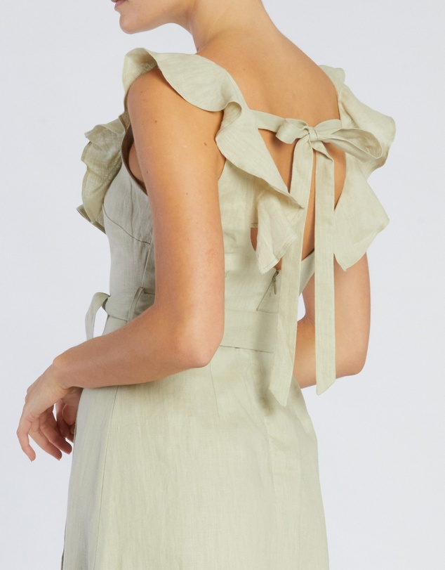 Amelius - Bohdi Linen Midi Dress
