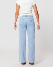 Abrand - 99 Low & Wide Kendall Jeans