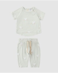 Susukoshi - Boxy Tee x Pant Set