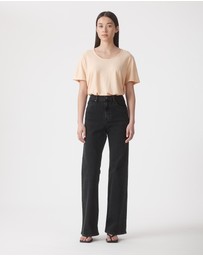 Outland Denim - 32in Cindy High Bootleg Jeans